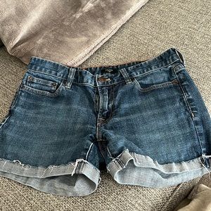 J. Crew jean shorts